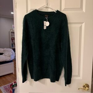 J. Crew Brushed Cashmere Crewneck Sweater
